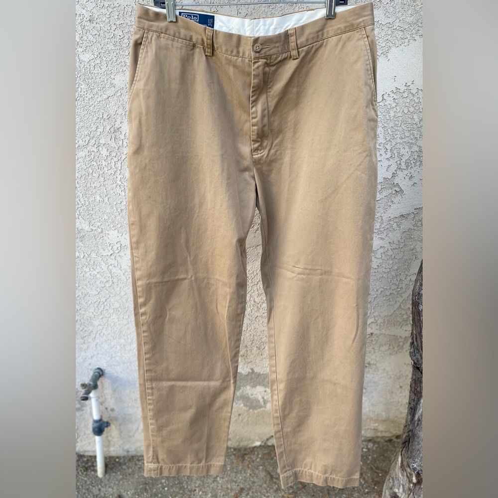 Polo by RL Prospect Khaki pants 💯 cotton Sz 36x34
